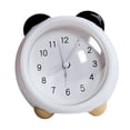 thumbnail image 3 of Hucha Lindo Reloj de Animales Luz Nocturna Decoración de Escritorio Reloj para Mascotas Reloj de Escritorio de Dibujos Animados para Oficina, Estante, Oso, 3 of 8