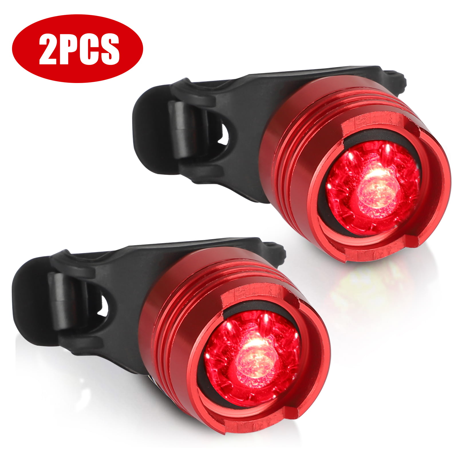 Led Bicycle Bike Cycling Rear Tail Safety Flash Light Warning Lamp Safety Easy