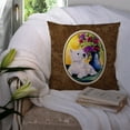 thumbnail image 3 of Carolines Treasures SS8301PW1414 Westie Fabric Decorative Pillow, 14Hx14W, multicolor, 3 of 4