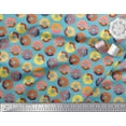 thumbnail image 2 of Soimoi Cotton Duck Fabric Donuts Food Fabric Prints by Yard 42 Inch Wide, 2 of 3