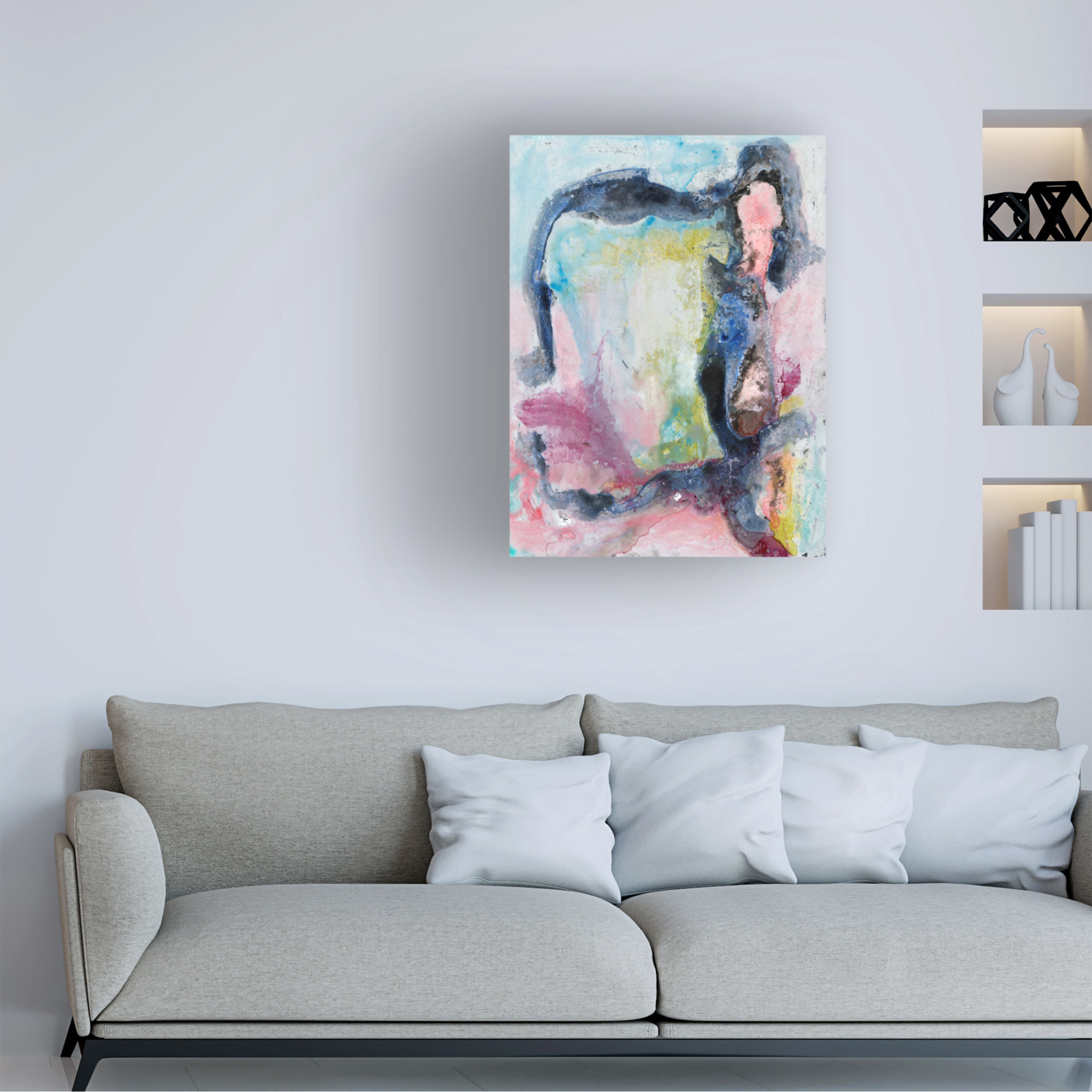 Trademark Fine Art Michael Willett Prism Mirror I Canvas Wall Art