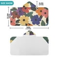 thumbnail image 4 of Yayeee Kids Hooded Towels Toddler Soft Absorbent Beach Bathing Wrap 50" x 23.5", Large Colorful Flowers Pattern, 4 of 5