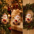 thumbnail image 5 of Christmas Santa Claus Acrylic Ornament, Decorative Hanging Pendant, Xmas Tree Holiday Party Home Decor Gift Use, 5 of 6