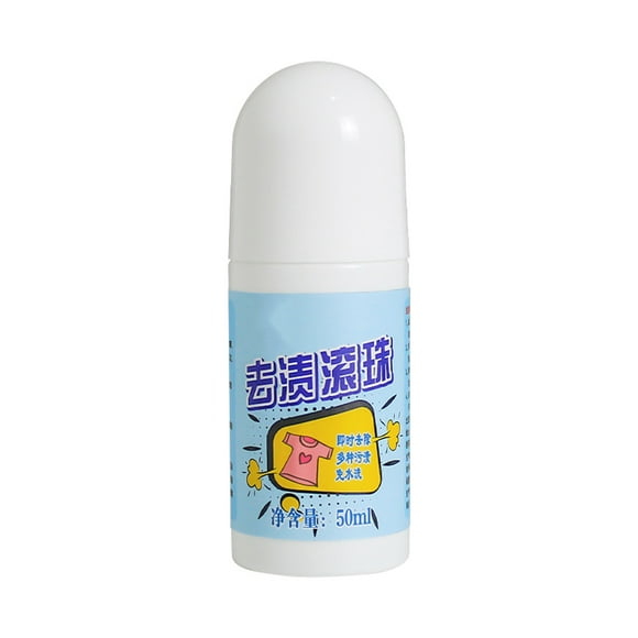 TopLLC Clean Products for Cleaning, Cleaning Supplies Stain Remover Roller-ball Cleaner Stain-removing Roller-ball No-wash White Clothing 50ml Stain Remover