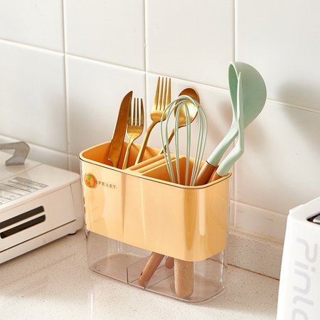 

RichYS Chopstick Rest Storing Space-saving Durable Chopsticks Spoon Cage Kitchen Countertop Organizer