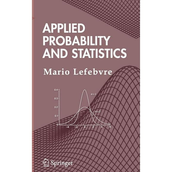 Applied Probability and Statistics, (Hardcover)