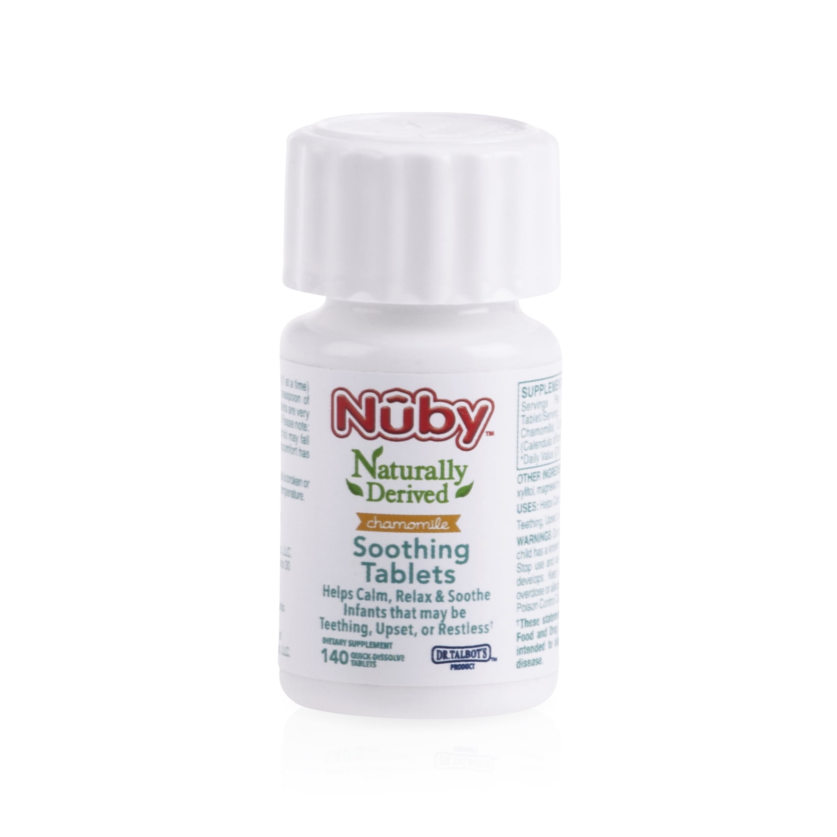 Nuby 140ct Dr. Talbot's Chamomile Soothing Tablets