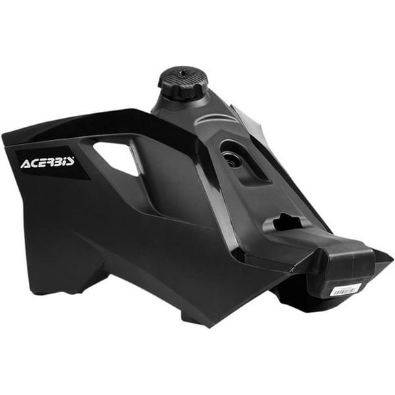 Acerbis Fuel Tank Black W/Black Cap 3.4 Gal - 2140790001