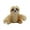 10cm sloth, variant on Burrow Interactive Dog Hide And Seek Puppy Colorful Squeak Stuffed Animals Plush Puzzles Tree Holes Raccoons (10cm for fox)