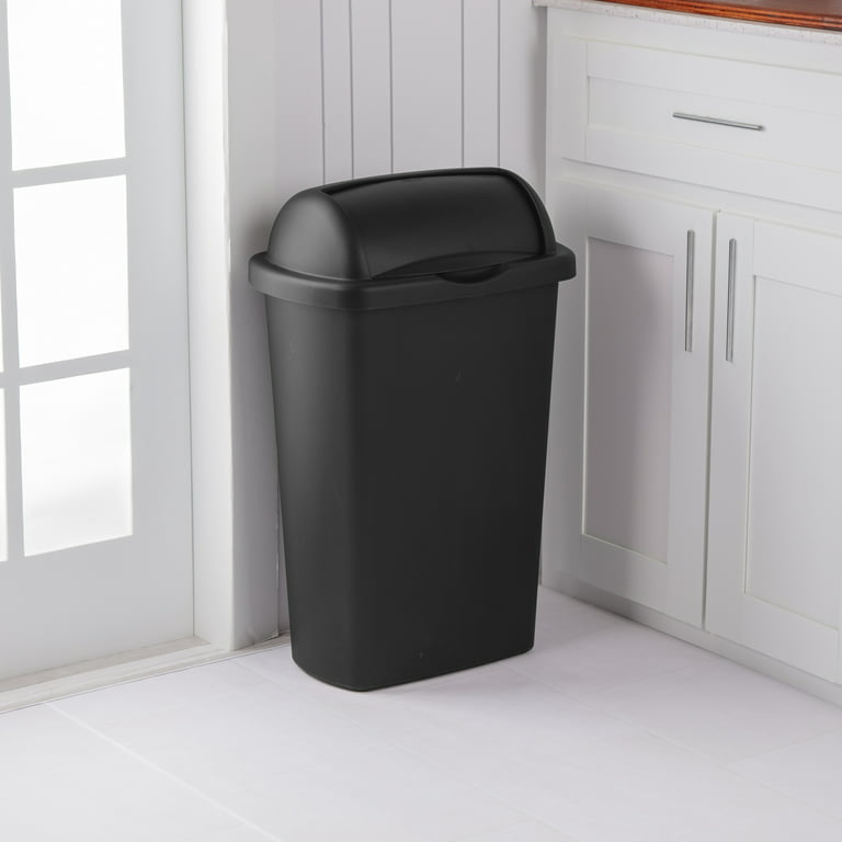 Homefort 13 Gallon Trash Can, Kitchen Garbage Can, Country Style