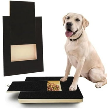 Scratch Board for Dogs,Dog Scratch Pad for Nails with Treat Box,Dog Scratching Pad,Dog Nail Scratch Board,Pull-Out Dog Nail File Board,Scratching Toy for Small & Medium & Large Breeds of Dogs