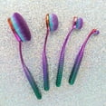 thumbnail image 4 of Moda Brush Prismatic Face Perfecting 4pc Makeup Brush Kit, 4 of 13