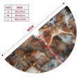 thumbnail image 3 of Picia Serene Kitten Kingdom Print Christmas Tree Skirt , Christmas Tree Skirt Ornaments for Merry Christmas Holiday Party Decorations Indoor Outdoor-48", 3 of 7