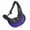 Purple, variant on Pet Sling Tote, Breathable Mesh Messenger Messenger Bag, Comfortable Portable Dog Travel Sling Shoulder Bag, with Front Pocket, Suitable for Small and Medium Dogs and Cats Up to 13 Pounds