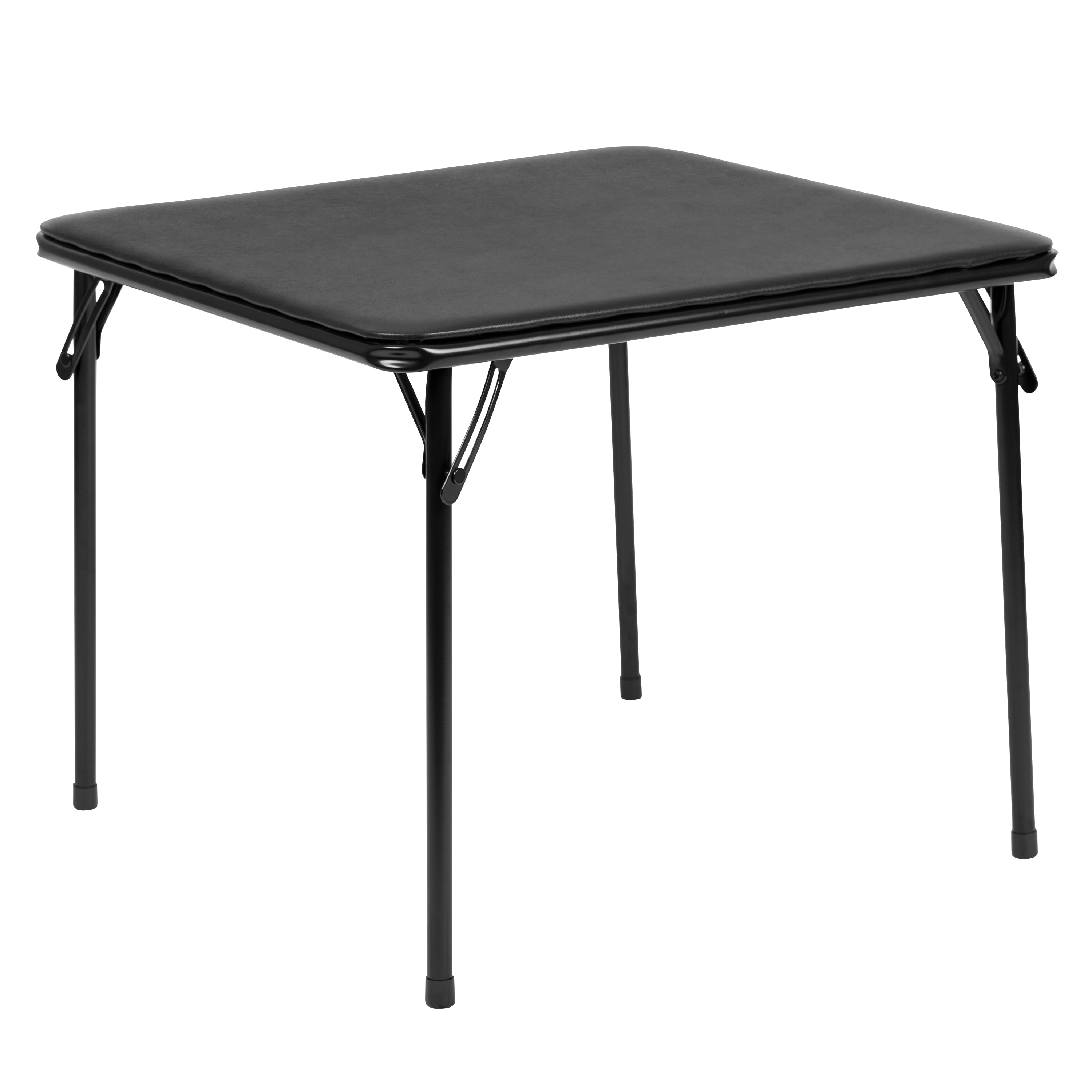 Flash furniture kids black 5 piece folding table and chair set sales