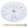 thumbnail image 4 of 24Pcs Dangle Nail Art Breloques Pendentifs avec 1Pcs Perceuse à Main Outil de Perçage des Ongles, 4 of 8