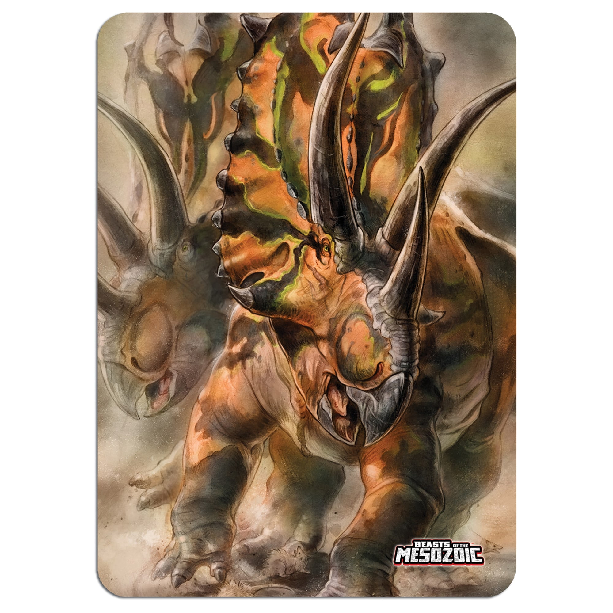 Beasts Of The Mesozoic: Pentaceratops Sternbergii - 1/18th Scale Dinosaur Action Figure - 16" Articulated Collectible Miniature, Hand-Painted