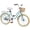 Green, variant on 20 Inch Girls Bike for Kids Ages 7-10, Kids Pedal Bicycle with Front Basket, No Training Wheels, Carbon Steel Frame, Multiple Colors for Outdoor Riding