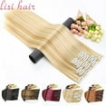 thumbnail image 2 of Synthetic Hair Extensions - 16 Clips in Many Colors, 2 of 73