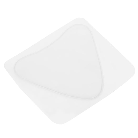 Almohadilla de silicona antiarrugas para el pecho, almohadillas reutilizables invisibles para el cuidado del sujetador, triángulo