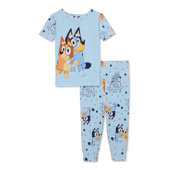 Bluey Character Snug Fit Two-Piece Sleep Set, 12M