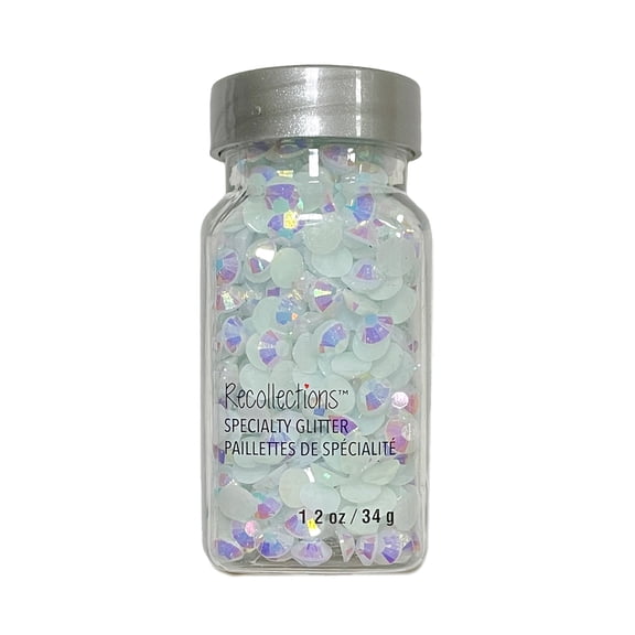Recollections Specialty Glitter Jewels, 12 Pack