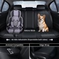 thumbnail image 4 of Coverado Black Car Seat Covers Full Set, Waterproof Faux Leather Front and Back Seat Protectors, Airbag Compatible Covers Universal Fit Cars SUVs Sedans and Trucks, 4 of 9