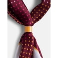 thumbnail image 4 of Free Assembly Women's Print Silk Scarf, Merlot Wine, 4 of 6