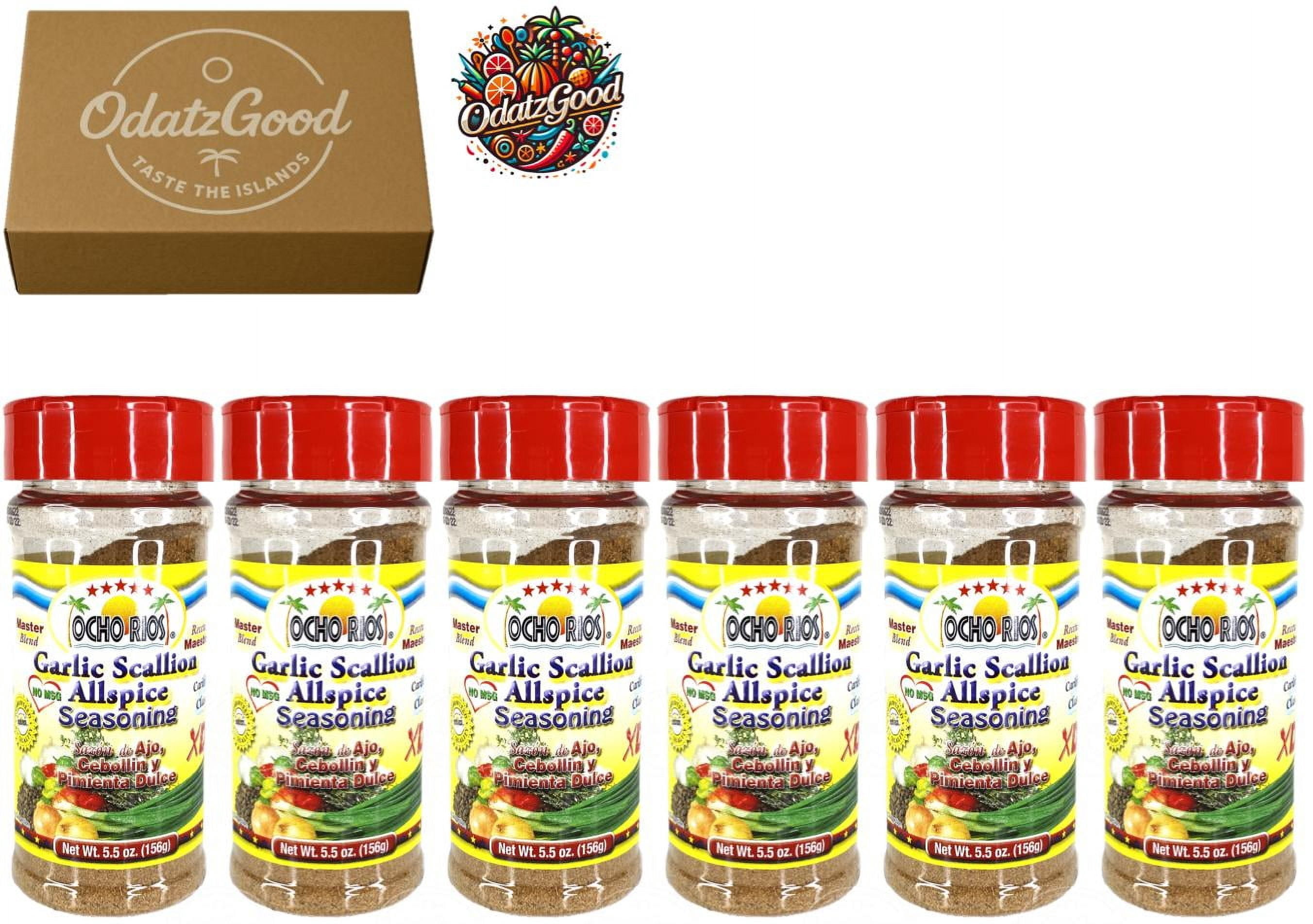 Ocho Rios Garlic Scallion Allspice 5.5oz (170g) 6-Pack – Curated & Packaged by ODatzGood