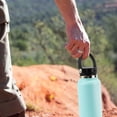 thumbnail image 6 of Linkidea Wide Mouth Water Bottle Lid with Handle Compatible with Hydra Flask Wide Mouth 12/16/18/20/32/40/64oz, Waterbottle Replacement Wide Mouth Flex Cap (Black), 6 of 6