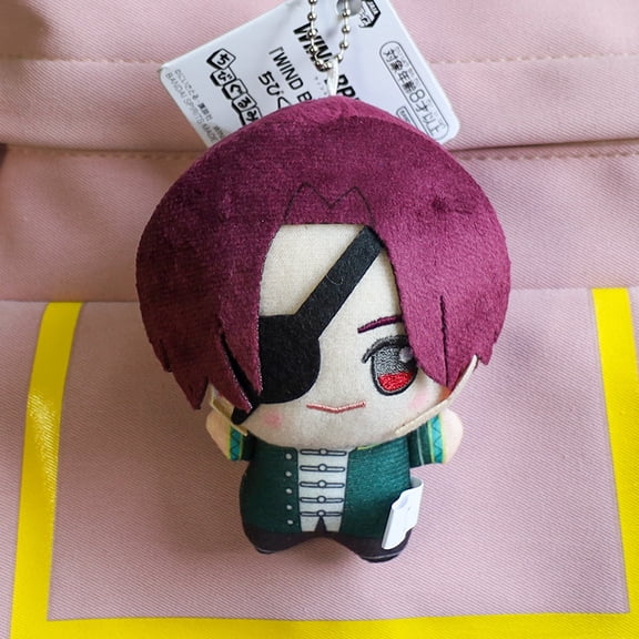 Anime Windproof Boy Peripheral Pendant Plush Doll Bag Keychain