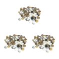 thumbnail image 1 of Matsuzay 100 unids/set botones de concha redonda de moda para proyectos de costura botones de costura de concha fácil de redondear 15,0 MM * Type1 NO1, 1 of 6