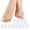White, variant on Povihome Toe Sleeves, Toe Protectors, 10 Pack Toe Tube Pads for Hammer Toe,Stubbed Toe,Corns, Calluses Protect,M Size,White