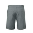 thumbnail image 6 of Cethrio Boys Cargo Shorts, Summer Elastic Waist Knee Length Casual Running Shorts Gray Size 8, 6 of 7