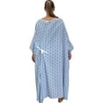 3 Pack 10XL Hospital Hospital Gown with Tie Back Oversized Hospital Gown Patient Robe Big Size