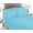 Aqua Blue, variant on Super Soft 1500 Series Sheet set, Full, Black