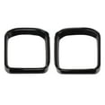 thumbnail image 2 of Accesorios para automóvil, 1 par de cubiertas para marco de espejo retrovisor izquierdo y derecho, rendimiento sólido, 2 of 9