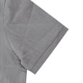 thumbnail image 2 of Yaoyar Mens Lapel Top Cotton And Linen Casual Short-Sleeved Cross-Print Shirt Casual Button Down Shirts Short Sleeve Linen Shirts Summer Beach Dress Shirt, 2 of 8