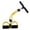 Yellow, variant on Detachable 3-Tube Pedal Resistance Bands, Sit Up Assist Roller, Abdominal Exerciser for Home Gym, Leg Hook Foot Pedal Puller for Core Training