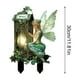thumbnail image 3 of Figuras decorativas de acrílico para jardín, estilo bohemio, con hadas y colibríes., 3 of 5