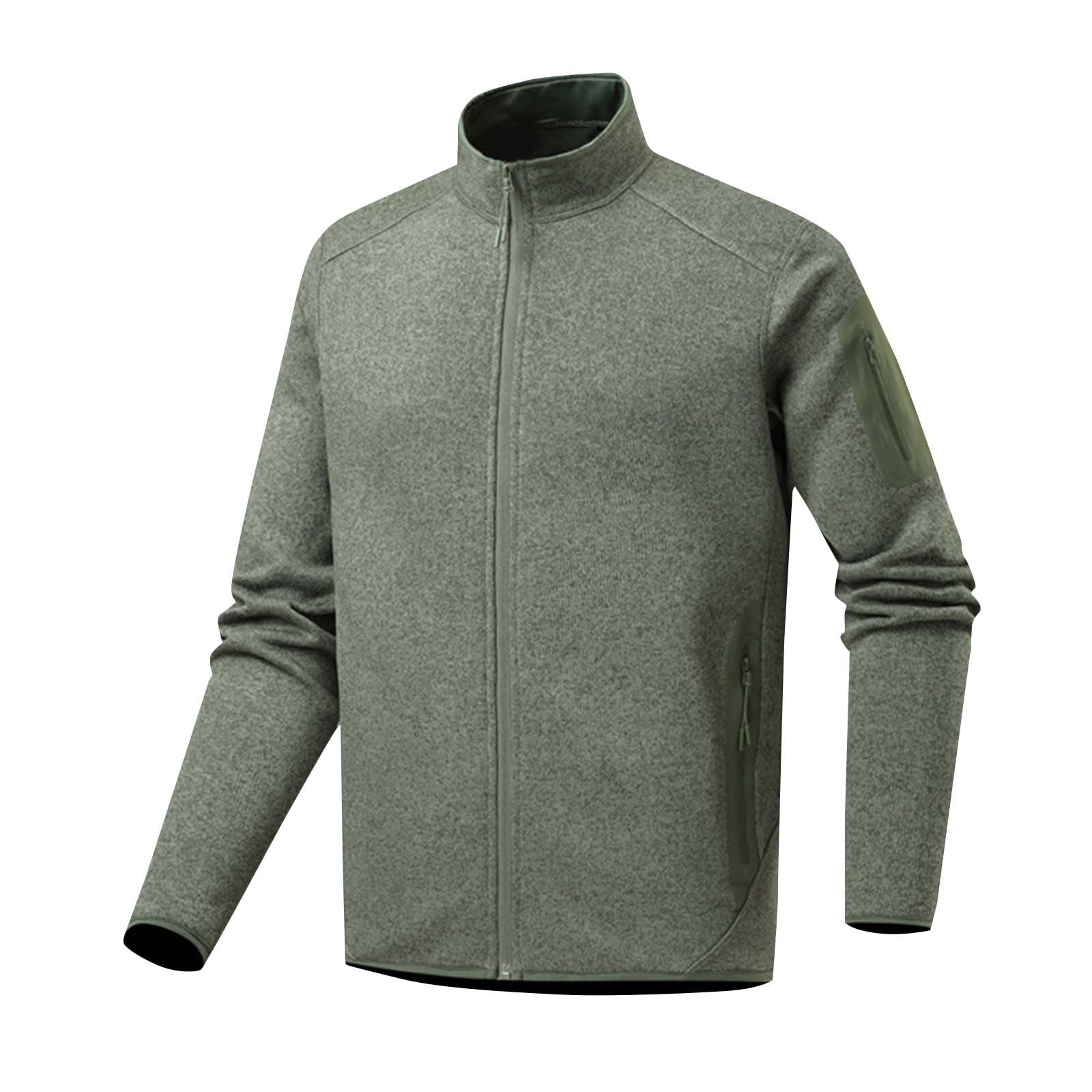 Reebok Men's Full Zip Color Block Drawcord Adjustable Hood