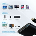 thumbnail image 2 of USB C to HDMI Adapter, USB 3.1 Type C Hub to Digital AV Multiport Adapter with 4K Output, USB 3.0 Port/Charging Port Compatible Chromebook/MacBook/iMac/Samsung/Projector/Monitor/Yoga, 2 of 10