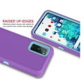 thumbnail image 4 of Case for Galaxy S20 FE 5G S21 Ultra S21+ S21 Plus 5G, Tekcoo Full-Body Shockproof Protection Heavy Duty Armor Hard Plastic & Shock Absorption Rubber Rugged Bumper 3-in-1 Case Cover, 4 of 7