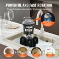 thumbnail image 4 of KFFKFF Industrial Electric Glass Cleaner, 5-Brush Bar Glass Washing Equipment, 1200 Units/Hour Stemware Cleaning Device, Ideal for Cleaning Champagne Flutes, Beer Steins, Mugs, 4 of 9