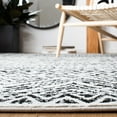 thumbnail image 4 of SAFAVIEH Mercer Janey Geometric Runner Rug, Ivory/Charcoal, 2' x 8', 4 of 11