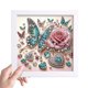 thumbnail image 4 of Kit Con Forma Especial Parcial 5D DIY Rosas 19 2x19 2 Cm, 4 of 9