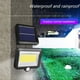 thumbnail image 3 of Lámpara solar COB 100LED Sensor de movimiento Impermeable Camino al aire libre Luz nocturna 2 piezas JShteea El nuevo, 3 of 9