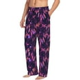 thumbnail image 6 of Sikiie Purple Dreamcatcher Pajama Pants Men, PJ Bottoms, Sleep & Lounge Pants-XX-Large, 6 of 6