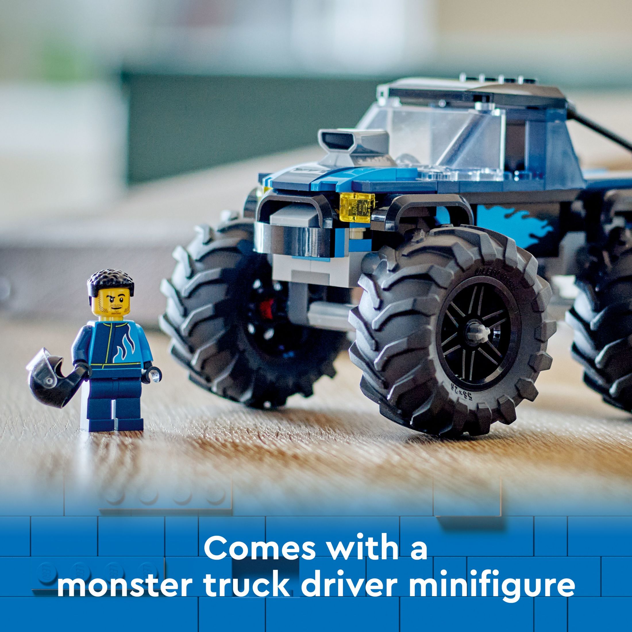 LEGO City Blue Monster Truck Off-Road Toy 60402 photo 6