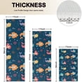 thumbnail image 4 of Dark Blue Mermaid Pattern Kitchen Rugs Sets Of 3,Kitchen Runner Rugs Non Skid Washable,Decorative Kitchen Floor Mats for Kitchen,Sink,Laundry,17"x30"+ 17"x47" + 17"x59", 4 of 6